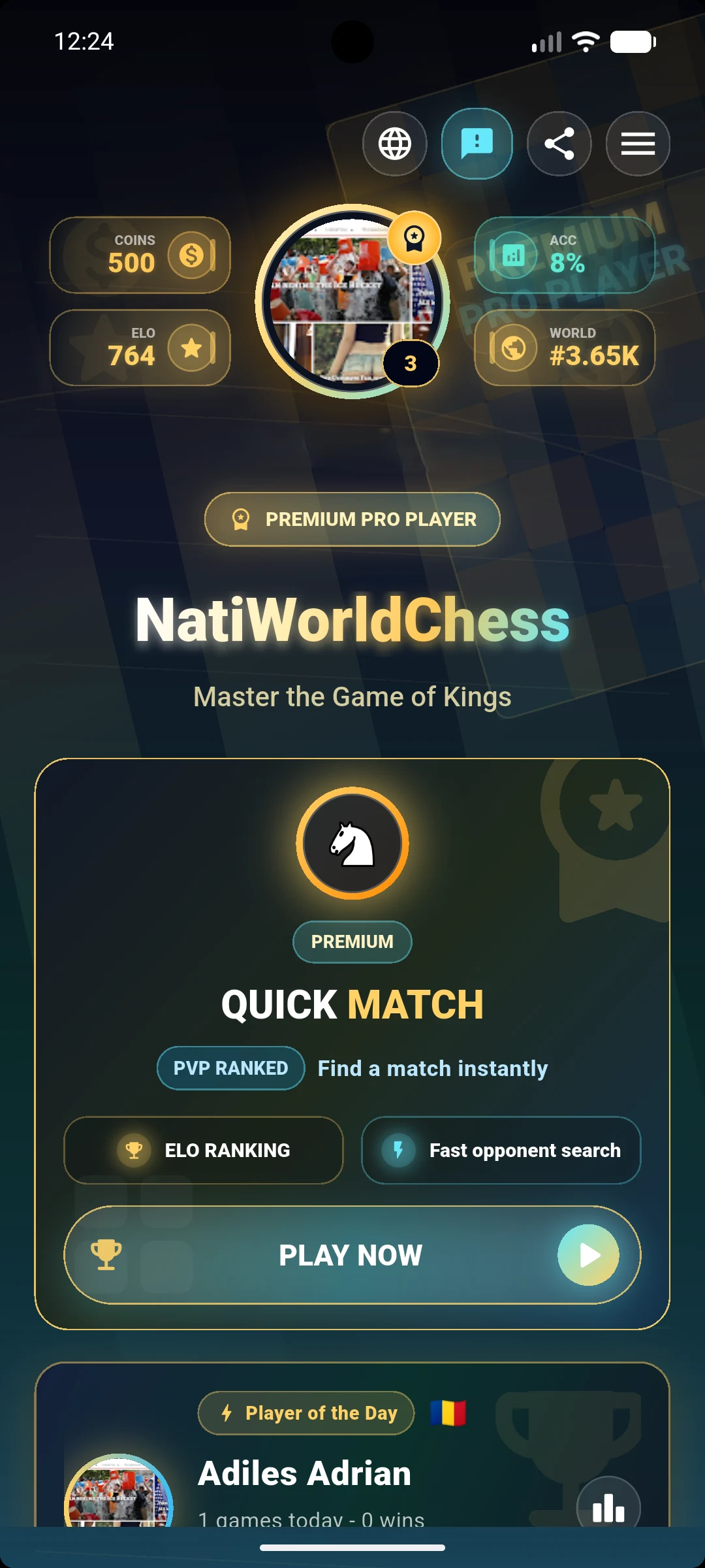 NatiWorldChess screenshot